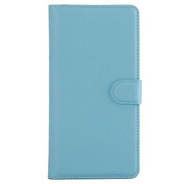 Sony Xperia XA1 Getextureerde Wallet Case - Blauw
