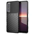 Thunder Series Sony Xperia 1 III TPU Hoesje - Zwart