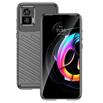 Thunder Series Motorola Edge 30 Neo TPU Hoesje - Zwart