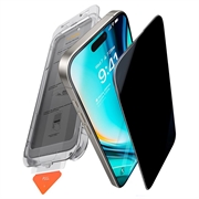 iPhone 16 Torras GlassGo Privacy Glazen Screenprotector met Auto-Align Frame