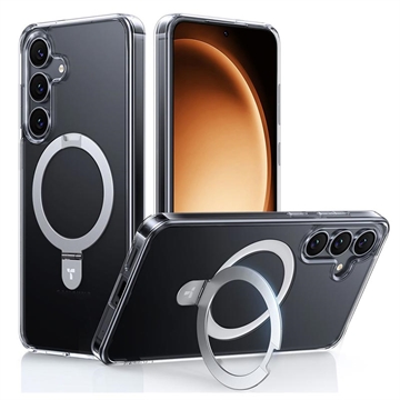 Samsung Galaxy S25 Torras Guardian Ostand MagSafe hoesje - Transparant