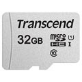 Transcend 300S MicroSDHC / MicroSDXC Geheugenkaart - Klasse 10 - UHS-I (U1) / UHS-I (U3) - V30 - A1