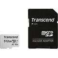 Transcend 300S microSDXC geheugenkaart met SD-adapter TS512GUSD300S-A - 512 GB