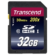 Transcend SDHC 32GB Klasse 10 Geheugenkaart TS32GSDHC10