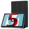 Tri-Fold Series Huawei MediaPad M5 10/M5 10 (Pro) Folio Hoesje - Zwart
