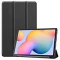 Tri-Fold Series Samsung Galaxy Tab S6 Lite 2020/2022/2024 Folio Case - Zwart