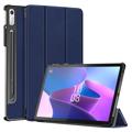 Tri-Fold Series Lenovo Tab P11 Pro Gen 2 Smart Folio Hoesje - Blauw