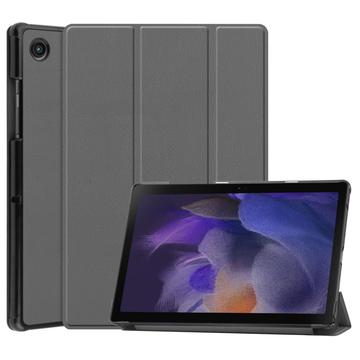 Samsung Galaxy Tab A8 10.5 (2021) Tri-Fold Series Folio Hoesje - Zwart