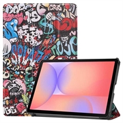Samsung Galaxy Tab S10 Lite Tri-Fold Series Slimme Folio-hoes - Graffiti