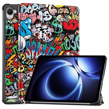 Xiaomi Redmi K Pad Tri-Fold Series Slimme Folio-hoes - Graffiti
