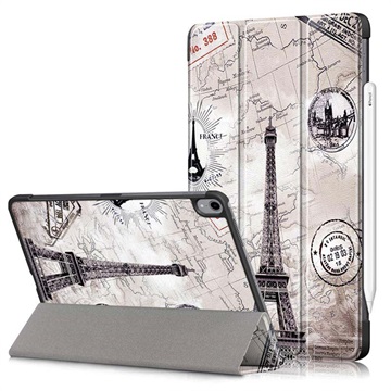 Tri-Fold Series iPad Air (2020) Smart Folio Case - Eiffeltoren