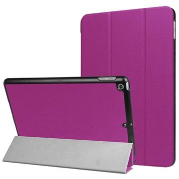 iPad 9.7 2017/2018 Tri-Fold Smart Folio Case - Paars