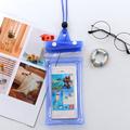 Triple Seal universele waterdichte hoes voor smartphone - 7.2" - Blauw