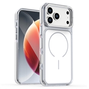 iPhone 18 Pro Max Tweekleurig hybride hoesje - MagSafe-compatibel - Wit