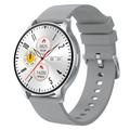 U23 Ultradunne AMOLED Unisex Smartwatch met meer dan 100 sportmodi - Zilver