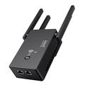 U6 Dual-Band WiFi Booster/Router 1200Mbps met 4 Antennes - Zwart