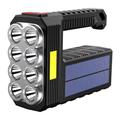 USB Oplaadbaar Draagbaar Zonne Zoeklicht/Super Helder Flitslicht