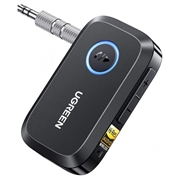 Ugreen BT509 Bluetooth 6.0-ontvanger met LDAC en AI-ruisonderdrukking - Zwart