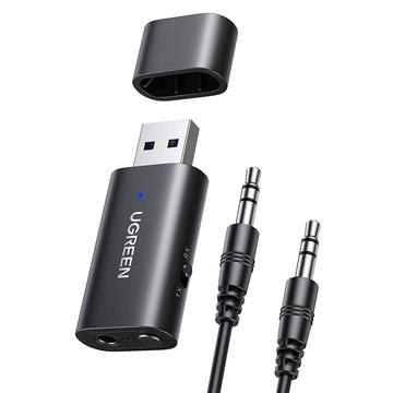 Ugreen CM523 2-in-1 Bluetooth 5.1 Audiozender en Ontvanger - Zwart