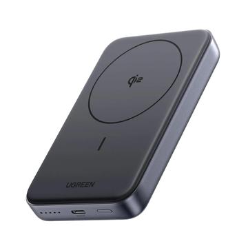Ugreen PB761 10000mAh Qi2 Power Bank - 30W USB-C PD & 15W MagSafe - Grijs