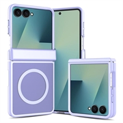 Samsung Galaxy Z Flip8 UltraGuard Matte MagSafe Hoesje - Donkerpaars