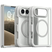 iPhone Duo UltraGuard Matte MagSafe Hoesje - Grijs