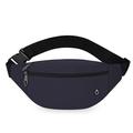 Unisex enkele schoudertas / crossbody tas - donkerblauw