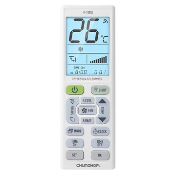 Universele afstandsbediening voor airconditioning met LCD-scherm