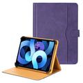 Universele Dual-Color Leren Tablet Case - 11"-12.4" - Paars