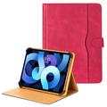 Universele Dual-Color Leren Tablet Case - 11"-12.4" - Hot Pink