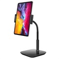 Universele Zwanenhals Bureauhouder - 5"-12.9" - Zwart