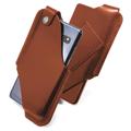 Universal Holster Leather Case met Riemlus - L