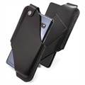 Universal Holster Leather Case met Riemlus - S - Zwart