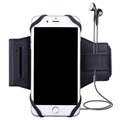Universele Magnetische Sports Armband voor Smartphones - 4"-5.8" - Zwart