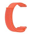 Universele nylon klittenbandriem voor smartwatches, 20mm - oranje