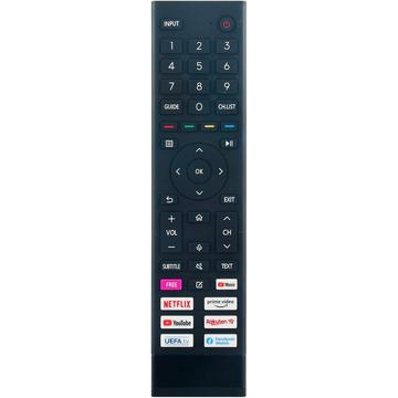 Universele afstandsbediening voor Hisense TV - Gelijkwaardig aan ERF3B80H