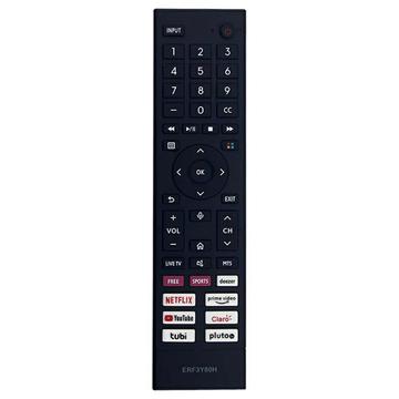 Universele afstandsbediening voor Hisense TV - Gelijkwaardig aan ERF3Y80H