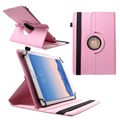 Universele Rotary Folio Case voor Tablets - 9-10" - Roze