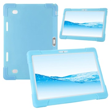 Universele Schokbestendige Siliconen Hoes voor Tablets - 10" (Geopende verpakking - Uitstekend) - Baby Blauw