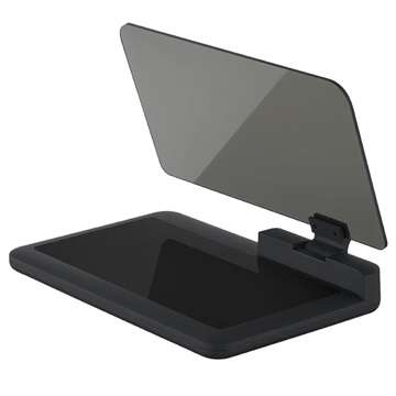 Universele Smartphone HUD Autohouder - 6" - Zwart