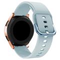 Universele Smartwatch Siliconen Band - 20mm - Baby blauw