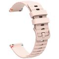 Universele Smartwatch Siliconen Band - 18mm - Lichtroze