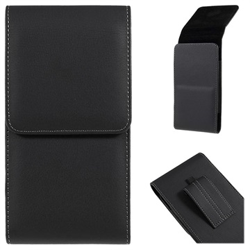 Universele verticale Smartphone Holster Etui - 6.7in - Zwart