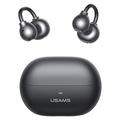Usams Echo R02 Clip-On Draadloze Oortelefoon - Zwart