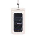Usams YD017 Universele IPX8 waterdichte hoes - 7.2" - Beige