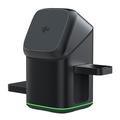 V23 3-in-1 Qi2 MagSafe oplader voor iPhone, Apple Watch, AirPods - Zwart