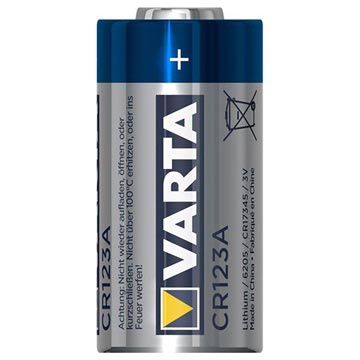 Varta 6205 CR123A Professional Lithium Batterij