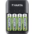Varta Quattro batterijlader met 4x R6/AA batterijen
