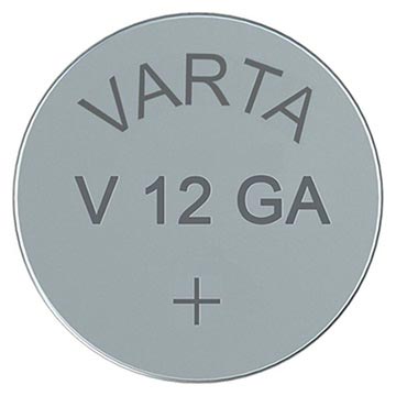 Varta V12GA/LR43 Professionele Alkaline Knoopcel Batterij - 80mAh