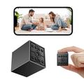 W09 WiFi HD-mini-beveiligingscamera met bewegingsdetectie - Zwart